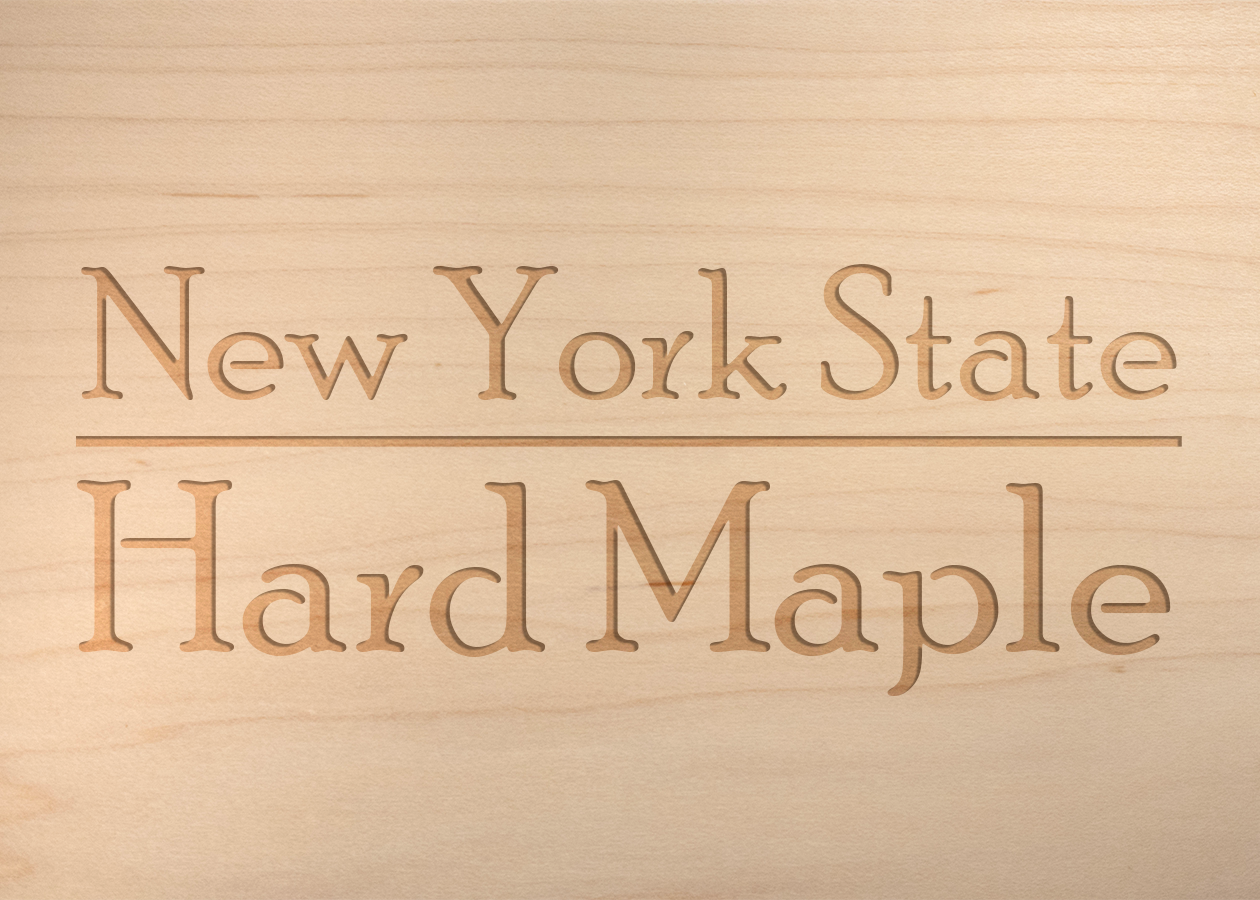 Hard Maple hardwood lumber New York State