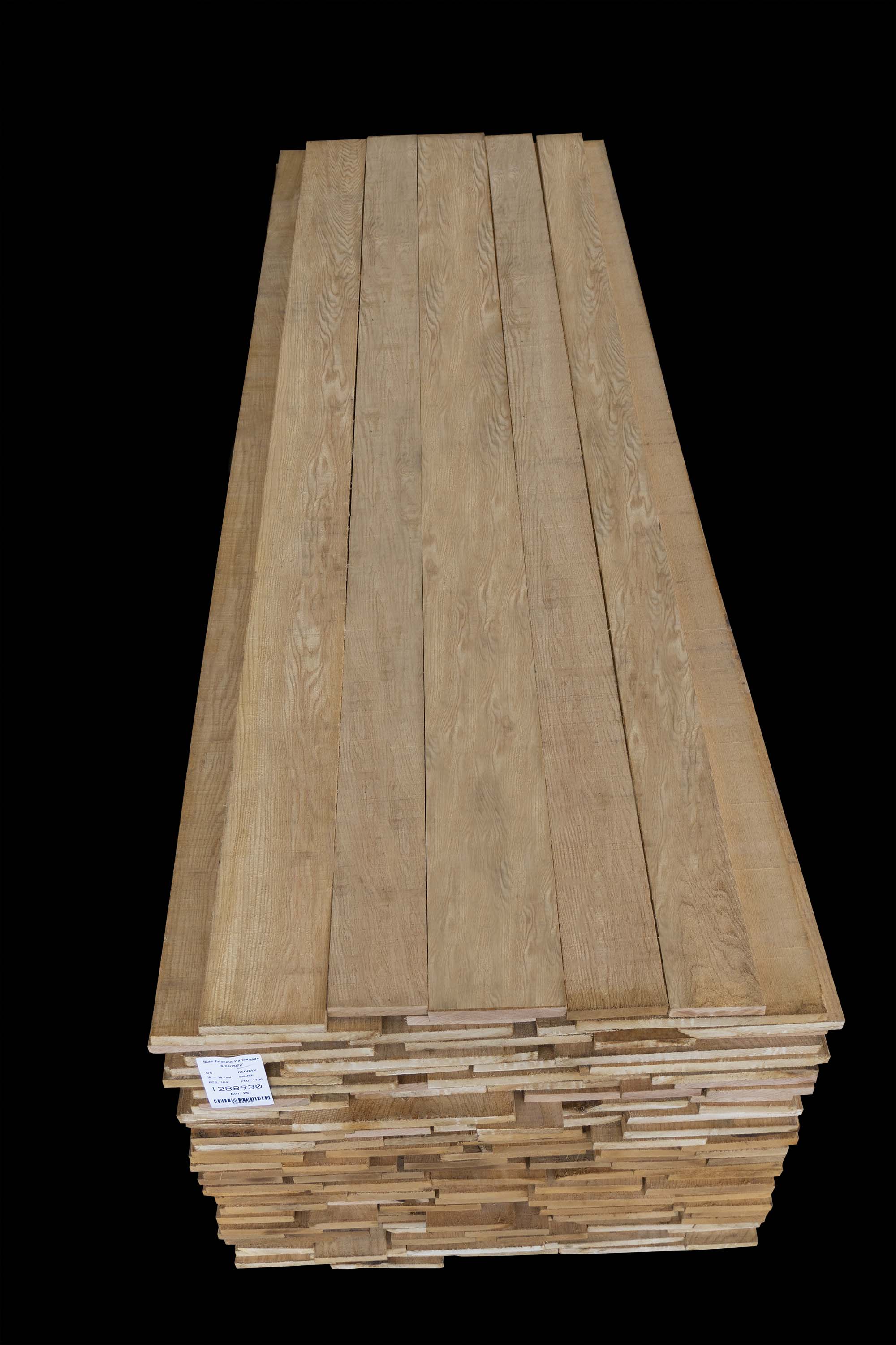 4/4 Red Oak Prime 10' - Course 2 - Front