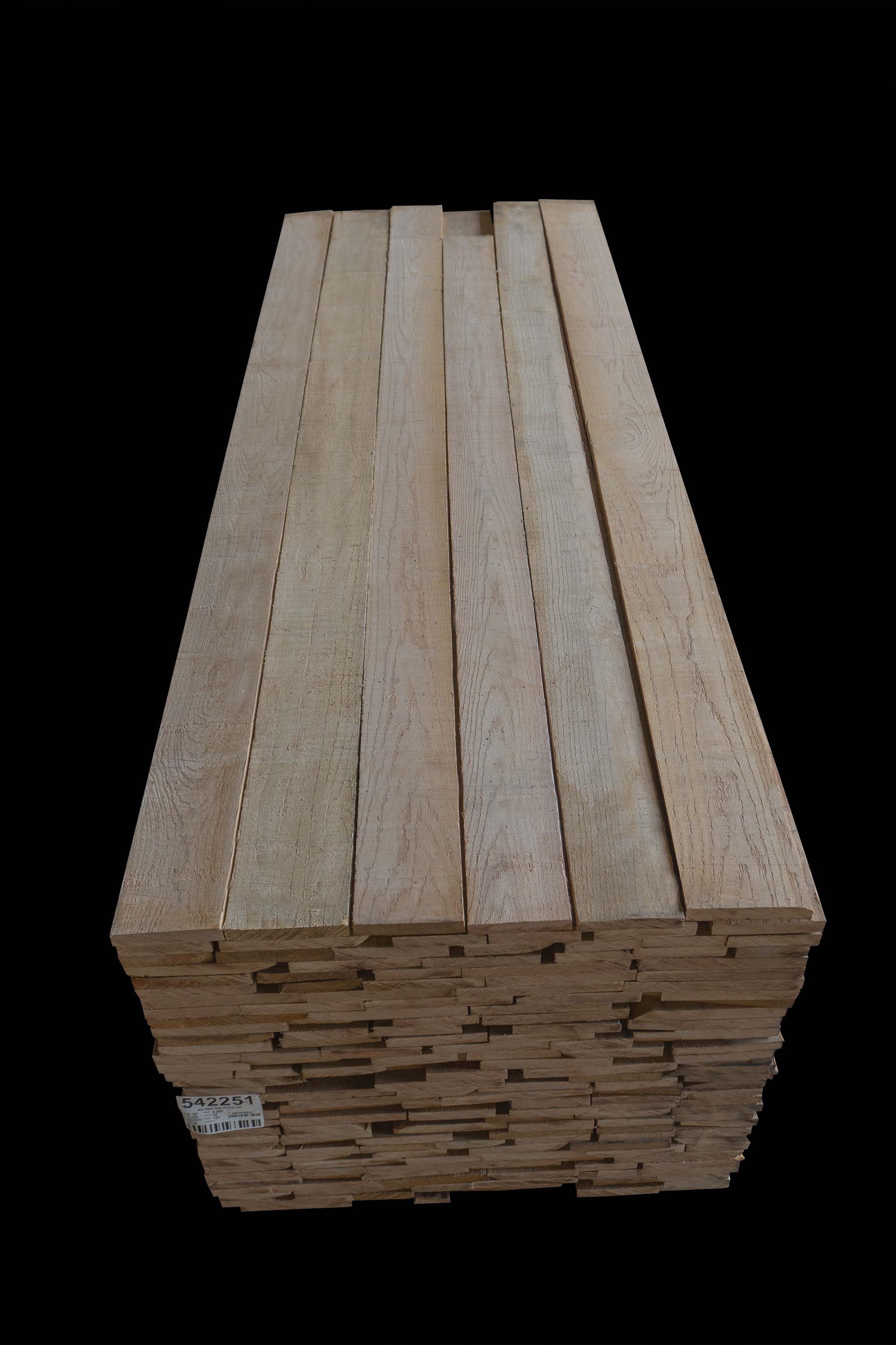 4/4 Red Oak Prime 9-10' - Course 3 - Front