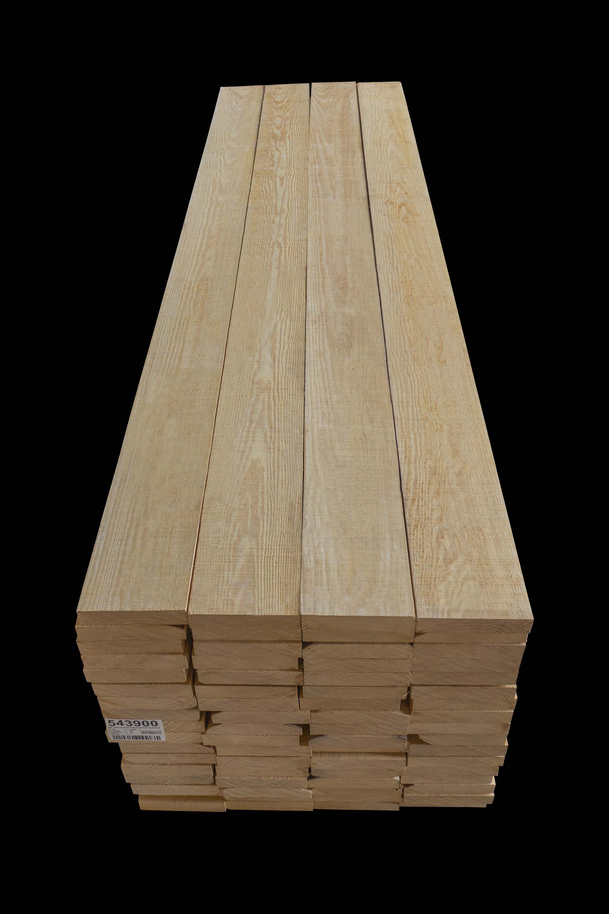 8/4 Southern Yellow Pine Prime 10" - 10.5" - Course 2 - Back
