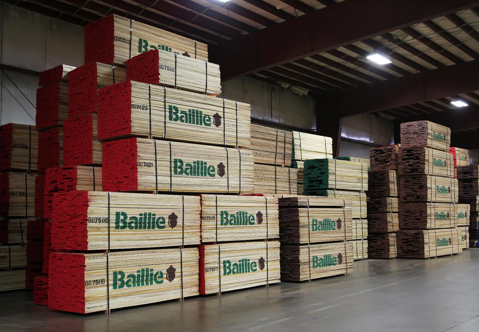 Baillie Hardwood Lumber Bundles