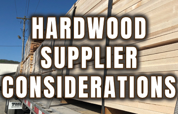 hardwood lumber supplier considerations