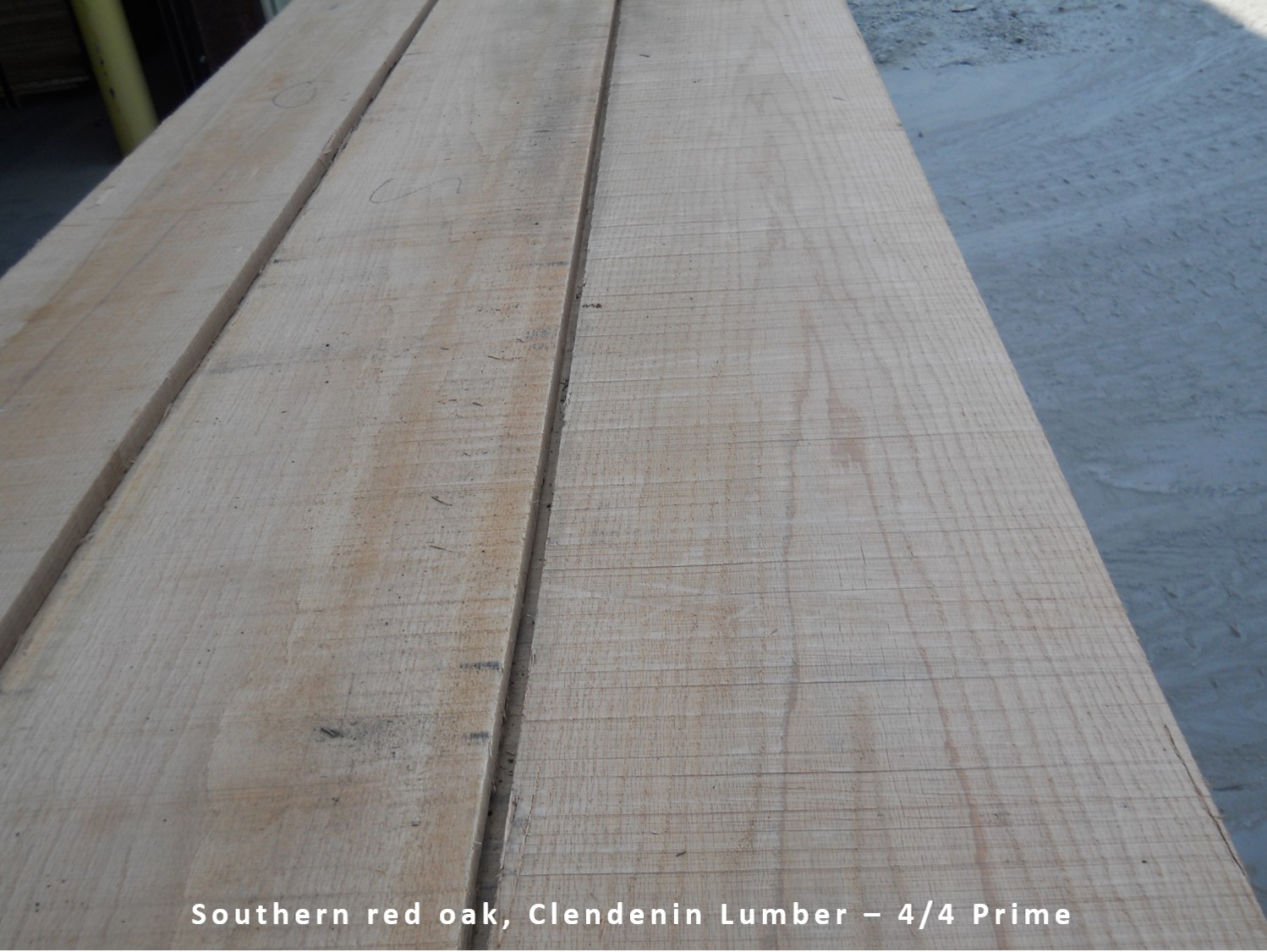 Red Oak hardwood lumber Southern